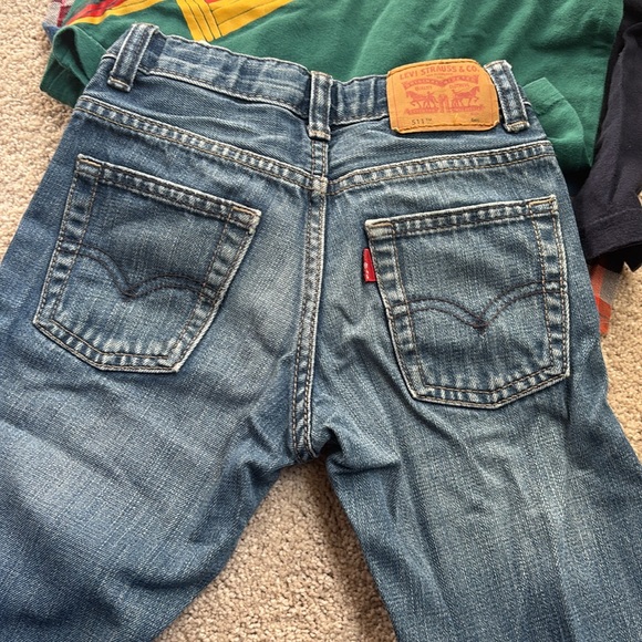 GUC lot of Gymboree tops an Levi jeans, size 5-6 - Picture 3 of 4